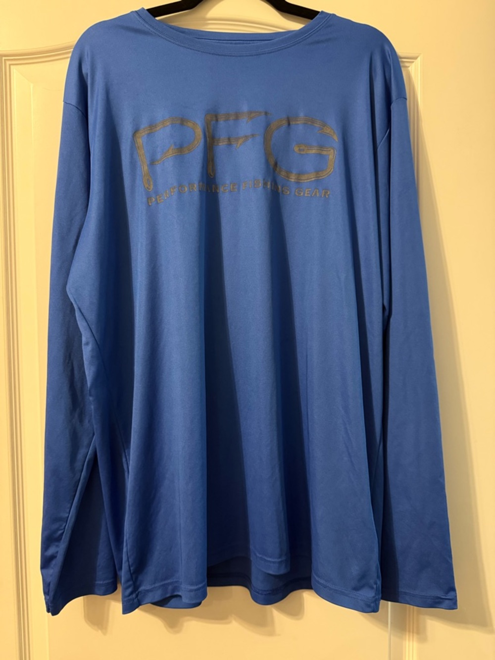 Columbia PFG Long-Sleeve Performance Shirt - Blue